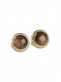 EAR STUDS SMOKY MOON