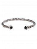 BANGLE TWIST BLACK