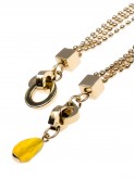 PIXIE DUST - YELLOW AGATE DROP